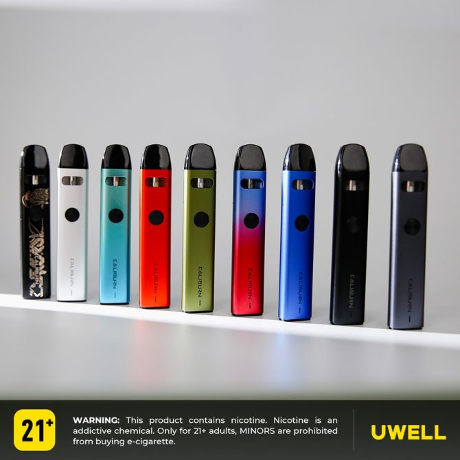 原廠正品Uwell Caliburn A2 咖哩棒小煙主機：圖片 3