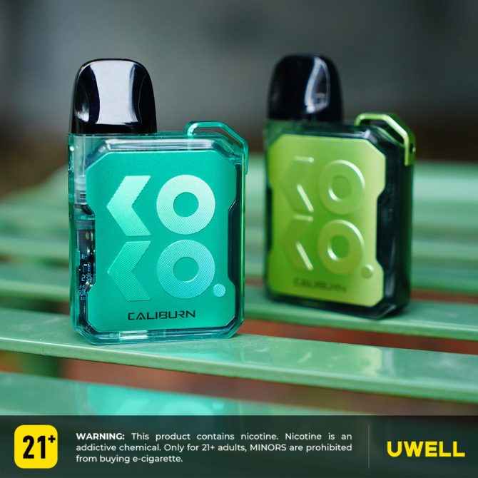 正版 UWELL CALIBURN GK2 套裝 成品芯 替換倉 霧化芯 KOKO PRIME 咖哩棒 石中劍：圖片 3