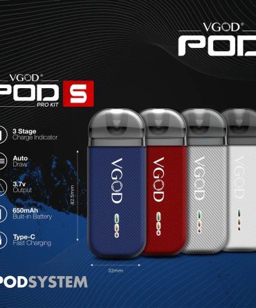 VGOD POD PRO S 注油式主機 替換倉 新手入門推薦